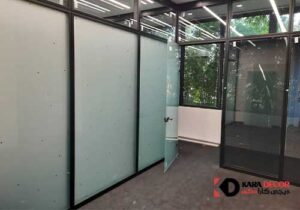 پارتیشن اداری شیشه ای
